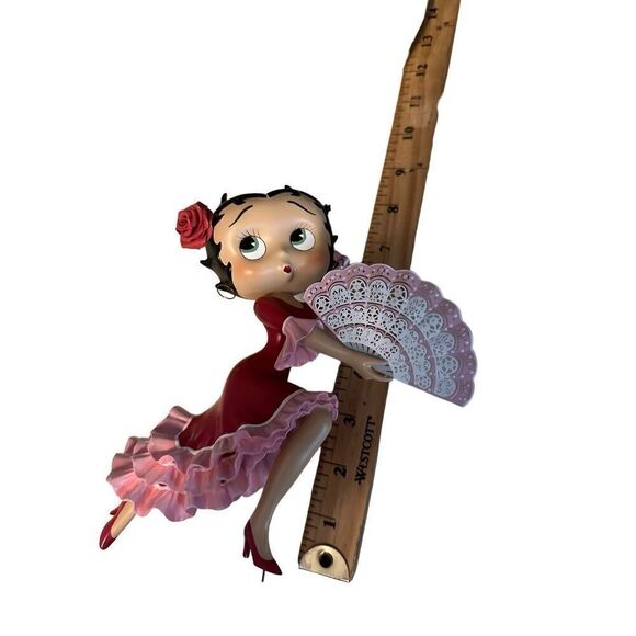 Danbury Mint Betty Boop 2002 Limited Edition “Senorita” Figurine And Plate A2765 - Picture 7 of 11